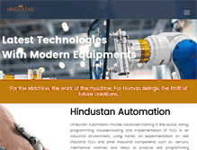 Tablet Screenshot of hindustantechnologies.co.in